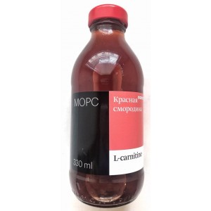 Морс из красной смородины с L-карнитином (330мл) Морс из красной смородины с L-карнитином (330мл)